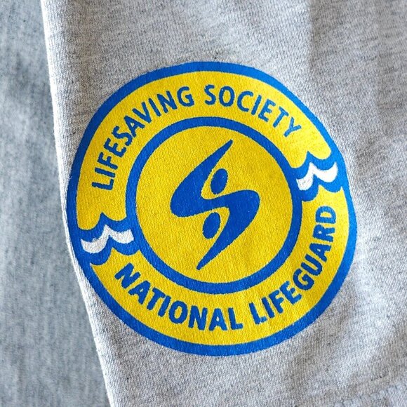 VINTAGE National Lifeguard Lifesaving Society Avant Guard NLS T-Shirt Men's L - Picture 6 of 6